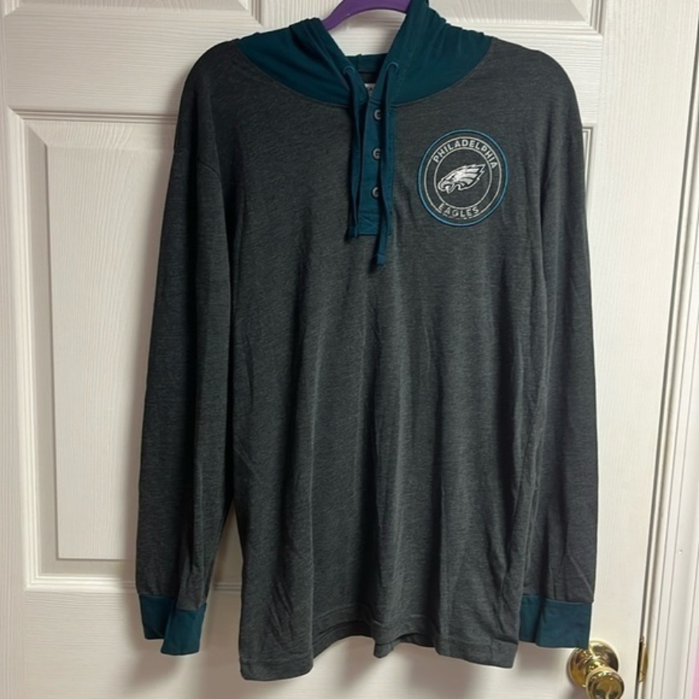 Philadelphia Eagles NFL Lightweight‎ Pull-Over Hoodie